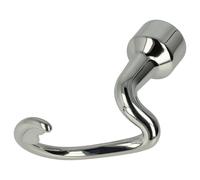 vhbw Crochet pétrisseur compatible avec KitchenAid RKSM6573ER, RKSM6573CU robot culinaire - Pale en spirale, 14 x 6 cm, acier inox argenté