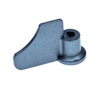 vhbw Crochet pétrisseur compatible avec Moulinex STOOMKOKER BREAD MAKER OW200030 (FR) machine à pain - Pale, 6,6 x 5,1 cm, aluminium, gris