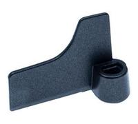 vhbw Crochet pétrisseur compatible avec Panasonic SD-ZP2000WXE, SD-ZX2522 machine à pain - Pale, 6,7 x 5 cm, aluminium, noir