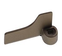 vhbw Crochet pétrisseur compatible avec Panasonic SD-ZX2522 machine à pain - Pale, 6,7 x 5 cm, aluminium, gris G