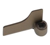 vhbw Crochet pétrisseur compatible avec Panasonic SD-ZX2522 machine à pain - Pale, 6,7 x 5 cm, aluminium, gris