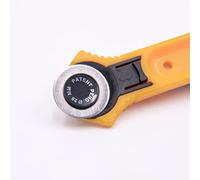 vhbw Cutter rotatif couture pour couper le tissu et le cuir - Couteau rouleau, Ø 28 mm