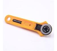 vhbw Cutter rotatif couture pour couper le tissu et le cuir - Couteau rouleau, Ø 28 mm
