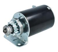 vhbw Démarreur moteur compatible avec Briggs & Stratton 282H07-0110-E1 - Starter avec pignon en acier à 14 dents, 12 V