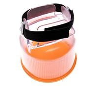 vhbw Diffuseur de Flash Compatible avec Canon Speedlite 580EX I+II, 550EX, 600EX Flash, Appareil Photo - Plastique Transparent, 11,5 x 12,8 cm