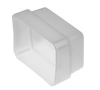 vhbw Diffuseur de flash compatible avec METZ 44 48 50 52 58 AF-1, 44 58 AF-2 appreil photo reflex DSLR - transparent / blanc, plastique