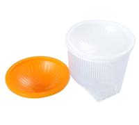 vhbw Diffuseur de flash compatible avec Nikon Speedlight SB-R200 flash, appareil photo - plastique jaune / blanc