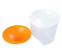 vhbw Diffuseur de flash compatible avec Yongnuo YN568EX, YN568 flash, appareil photo - plastique jaune / blanc
