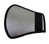 vhbw Diffuseur de Flash softbox Compatible avec Canon Speedlite 430EX I+II, 540EZ Flash, Appareil Photo - Plastique Noir/argenté, 18,5 x 20,3 cm