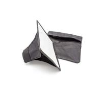 vhbw Diffuseur de flash softbox compatible avec Nikon Speedlight SB-N7, SB-R200, SB-910 flash, appareil photo - plastique noir, 16 x 20,5 cm