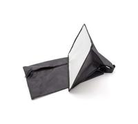 vhbw Diffuseur de flash softbox compatible avec Nikon Speedlight SB-N7, SB-R200, SB-910 flash, appareil photo - plastique noir, 22 x 32 cm
