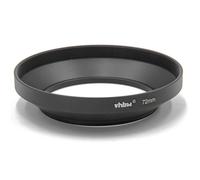 vhbw Dispositif Pare-Soleil, Anti-reflet Grand Angle Noir 72mm pour Objectif de Voigtländer Nokton 10, 5 mm F0, 95