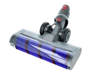 vhbw Embout à brosse dousse pour les sols compatible avec Dyson V11 Outsize, V15 Detect Absolute, V11, V10, 25 cm, tête à rouleau souple