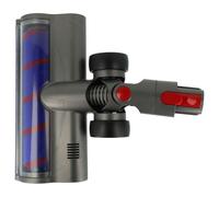 vhbw Embout à brosse turbo dousse pour aspirateur compatible avec Dyson V10, V11, V11 Outsize, V15 Detect Absolute , 26,2 cm, tête à rouleau souple
