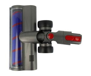 vhbw Embout à brosse turbo dousse pour aspirateur compatible avec Dyson V10, V11, V11 Outsize, V15 Detect Absolute , 26,2 cm, tête à rouleau souple