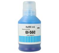 vhbw Encre de recharge compatible avec Canon MAXIFY GX 6050, GX 7050/X, GX 7055 imprimante - Encre rechargeable cyan, pigmentée