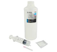 vhbw Encre de recharge compatible avec Canon Pixma G4510, G4511, G1501, G1510, G2501, G2510, G3501, G3510 imprimante - Encre rechargeable dye cyan