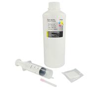 vhbw Encre de recharge compatible avec Canon Pixma G5050, G6050, G7050, GM2050, GM4050 imprimante - Encre rechargeable dye jaune