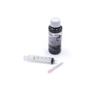 vhbw Encre de Recharge Compatible avec HP imprimante - Encre Rechargeable Dye Noir, 100ml