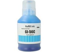 vhbw Encre de recharge remplacement pour Canon 4430C001, GI-56C imprimante - Encre rechargeable cyan, pigmentée