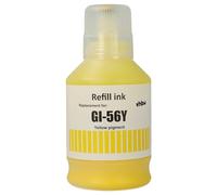vhbw Encre de Recharge Remplacement pour Canon 4432C001, GI-56Y imprimante - Encre Rechargeable Jaune, pigmentée