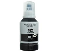 vhbw Encre de recharge remplacement pour Epson C13T03R140, 102 black pour imprimante - Encre rechargeable dye noir
