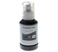 vhbw Encre de recharge remplacement pour Epson C13T03R140, 102 encre pigmentée noire pour imprimante - Encre rechargeable noir, pigmentée, 127ml