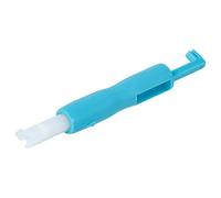 vhbw Enfileur d'aiguille pour machine à coudre domestique - plastique, longueur 7 cm bleu