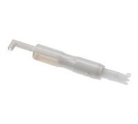 vhbw Enfileur d'aiguille pour machine à coudre domestique - plastique, longueur 7 cm, blanc Blanc G