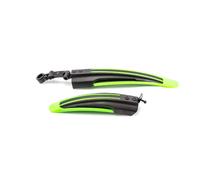 Vhbw Ensemble Garde-Boue De Vélo Noir / Vert Pour Vtt 24'' Et 26'', Vélo