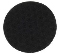 vhbw Eponge de polissage compatible avec Dewalt ponceuses excentriques et à vibration - 15 cm diam. de travail, noir / blanc G