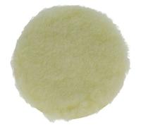 vhbw Eponge de polissage compatible avec Makita DBO180RTJ, DBO180Z ponceuses excentriques et à vibration - 12,5 cm diam. de travail, beige