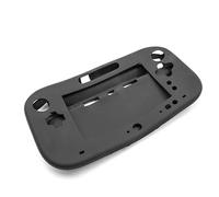 vhbw Étui Housse Compatible avec Nintendo Wii U Gamepad Console de Jeu, Manette - Silicone, Noir