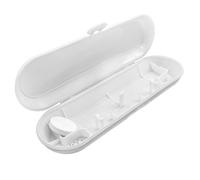 vhbw Étui universel compatible avec diverses brosses à dents électriques - Boitier de voyage, blanc