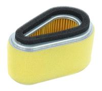 vhbw filtre (1x préfiltre, 1x filtre à air) remplacement pour Wolf 2090417 | pour tondeuse à gazon - 110,2 x 6,5 x 5,2cm