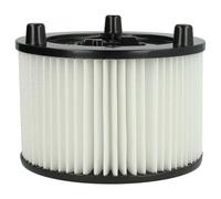 vhbw Filtre à cartouche compatible avec Bosch UniversalVac 15 aspirateur à sec ou humide - Filtre plissé, papier/plastique, blanc