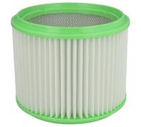 vhbw Filtre à cartouche compatible avec Gisowatt Faustino, Faustino Inox, Faustino Elle aspirateur - Filtre plissé