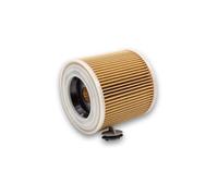 vhbw Filtre à cartouche compatible avec Kärcher NT 27/1 ME Professional, NT 48/1 TE Professional aspirateur à sec ou humide - Filtre plissé