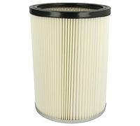 vhbw Filtre à cartouche compatible avec Kärcher NT 551 HO aspirateur à sec ou humide - Filtre plissé, papier/plastique, blanc