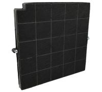 vhbw Filtre à charbon actif compatible avec Arthur Martin CCF53D6004, CCFINC2003, CCFINSIDE12001 hotte aspirante - 26,5 x 25,8 x 1,8 cm