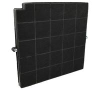 vhbw Filtre à charbon actif compatible avec Arthur Martin F53 S4 60 BLACK, F53 S4 90 875296 LUGO hotte aspirante - 26,5 x 25,8 x 1,8 cm