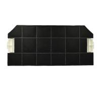 vhbw Filtre à charbon actif compatible avec Bosch D4671X0/03, DHI665G, DHZ3300, DHZ3305, DHI665GCH/01, DHI685G hotte aspirante - 49,6 x 23 x 3 cm