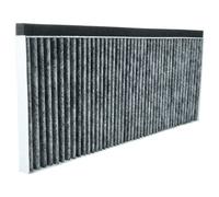 vhbw Filtre à charbon actif compatible avec Bosch DFM094W52, DFM064W54, DFR067A52, DFM064W52, DFR097A52 hotte aspirante - 45,5 x 20,0 x 2,3 cm