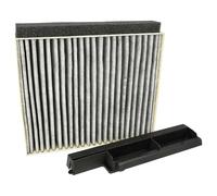 vhbw Filtre à charbon actif compatible avec Bosch DWB66DM50B/01, DWB66FM50/01, DWB66IM50, DWB66IM50/01 hotte aspirante + cadre de support