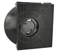 vhbw Filtre à charbon actif compatible avec Elica CIAK LUX GR/A/L/56, CIAK LUX GR/A/L/56 PRF0121068B hotte aspirante - 21,3 x 20,7 x 4,1 cm