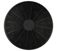 vhbw Filtre à charbon actif compatible avec Exquisit KFD91, KFD91-6G, KFD610-6B, KFD611-B, KFD910-6B, KFD910-6G, KFD911-B hotte aspirante - 17,5 cm