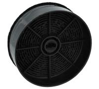 vhbw Filtre à charbon actif compatible avec Faber INKA SMART HC X A52, INKA SMART HC X A70 hotte aspirante - 12,4 cm
