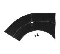 vhbw Filtre à charbon actif compatible avec Whirlpool AKR 653 WH, AKR 655 AV, AKR 654 AV, AKR 654 WH hotte aspirante - 28 x 13,3/9,5 x 2,6 cm