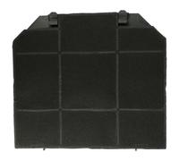 vhbw Filtre à charbon actif remplacement pour 1120016756, 1120157243, 1120185276, EFF72 pour hotte de cuisine - 26,5 x 23,5 x 1,5 cm