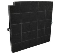 vhbw Filtre à charbon actif remplacement pour Airforce AFCFCAF16CS, AFFCAF16CS, F16, FC120 pour hotte aspirante - 26,5 x 25,8 x 1,8 cm